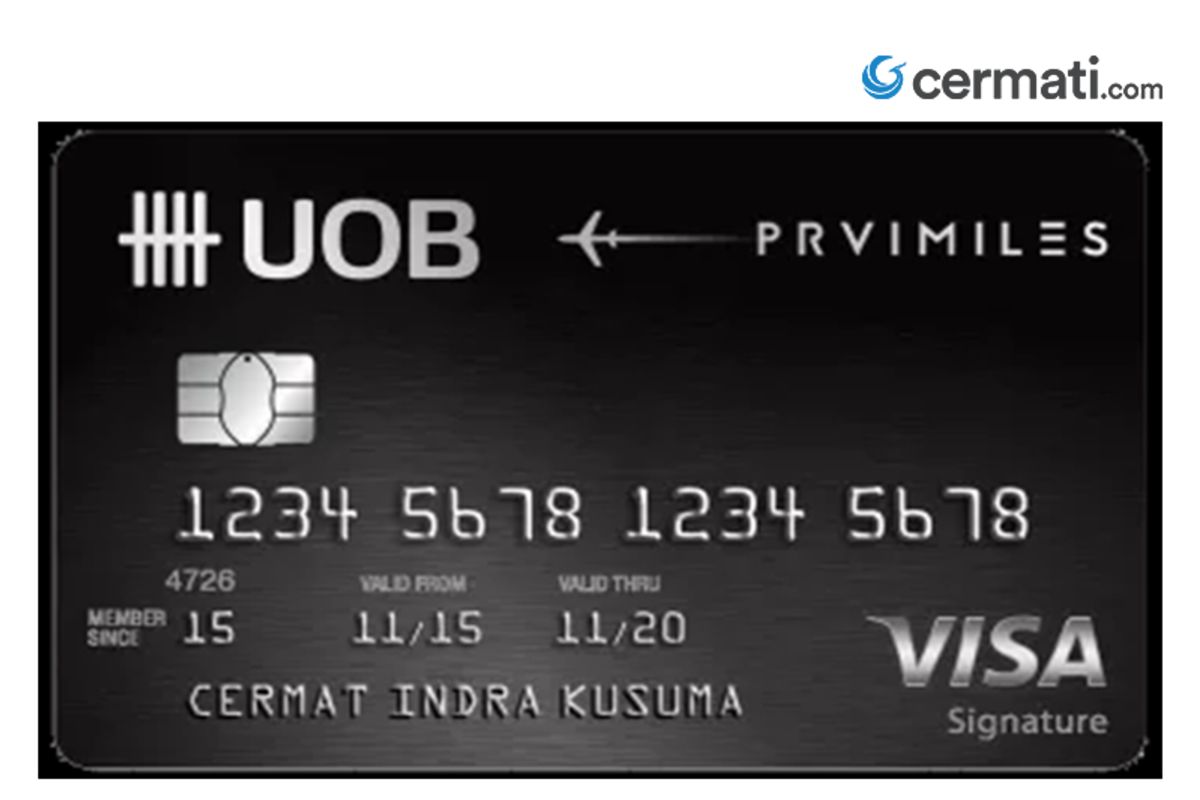 Review Kartu Kredit: UOB PRVI Miles - Cermati.com