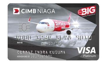Kartu Kredit CIMB Niaga Air Asia BIG Card - Cermati.com