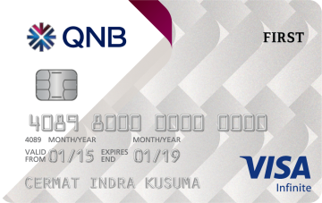 Kartu Kredit QNB Visa Infinite Credit Card
