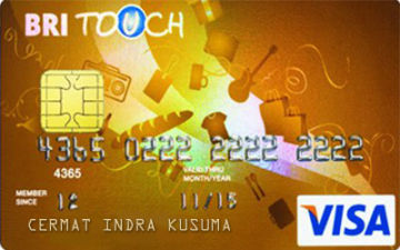 Kartu Kredit BRI Touch Visa Gold - Cermati