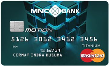 Kartu Kredit MNC Bank Motion Card