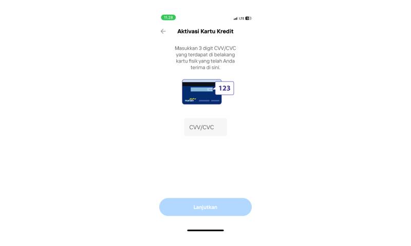 CVV Kartu Kredit Mandiri