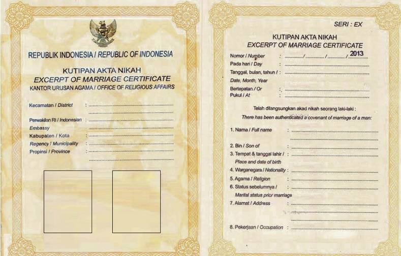 Contoh Surat Nikah Informasi Seputar Dunia Militer Dan