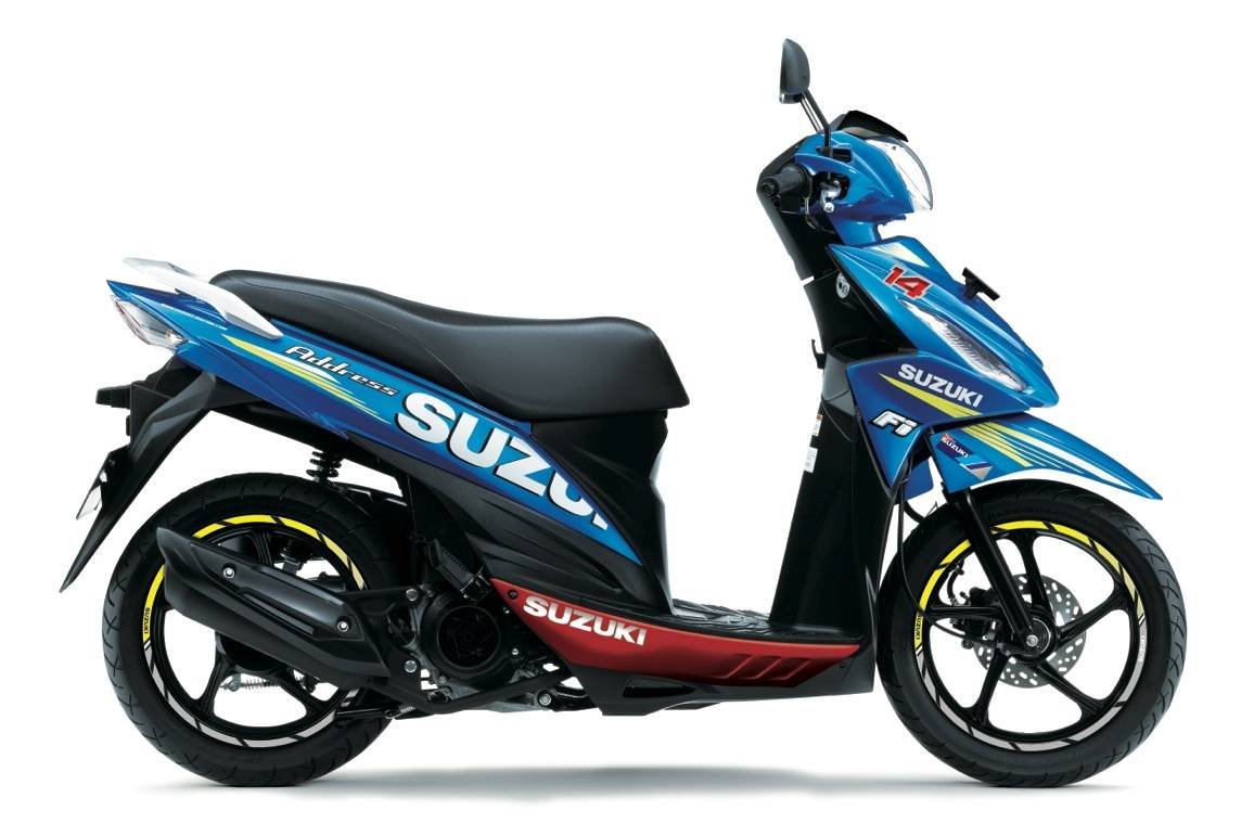 Kredit Motor Suzuki Address UK 100 NX Moto GP DP Rendah Ajukan
