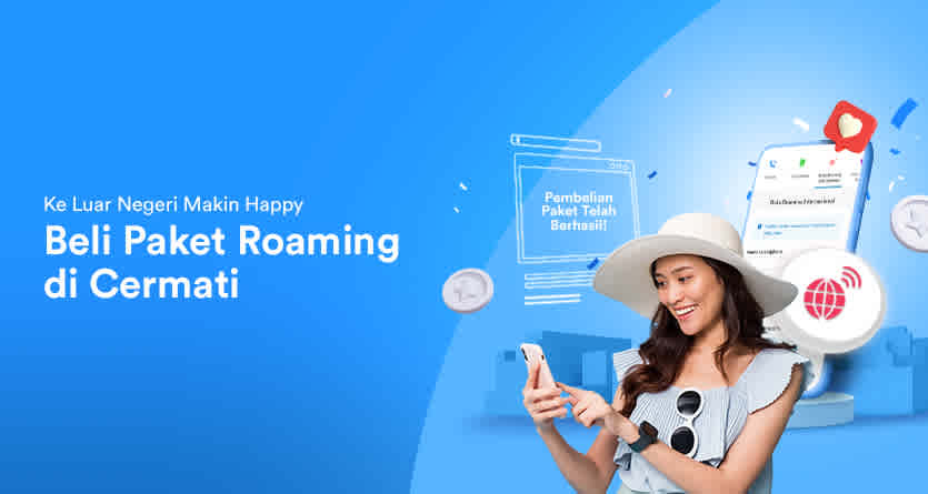 Beli Paket Roaming Online Termurah, Top Up Dan Isi Ulang [Oktober 2024 ...