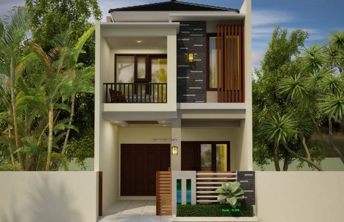  Rumah  Minimalis  2  Lantai  Biaya Murah  Rumah  Minimalis 