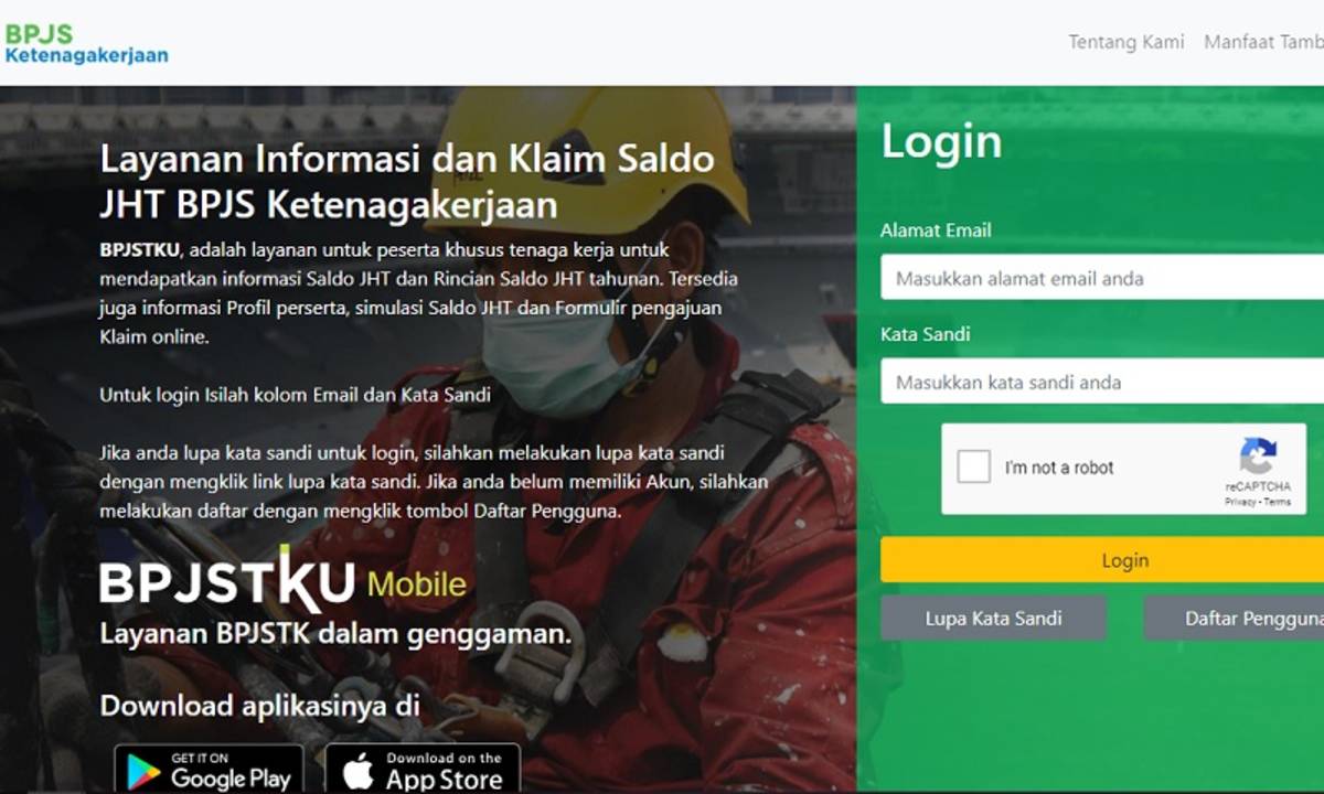 Intip Saldo Jht Bisa Online Ini Cara Cek Saldo Bpjs Ketenagakerjaan Lengkap Cermati Com