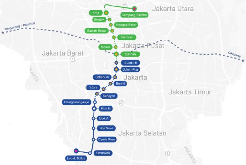 Hore! Jakarta Punya Mrt, Ini Tarif Dan Cara Membeli Tiketnya - Cermati.com