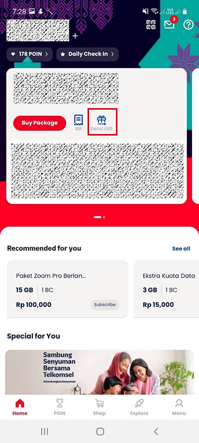 cara transfer pulsa telkomsel melalui aplikasi