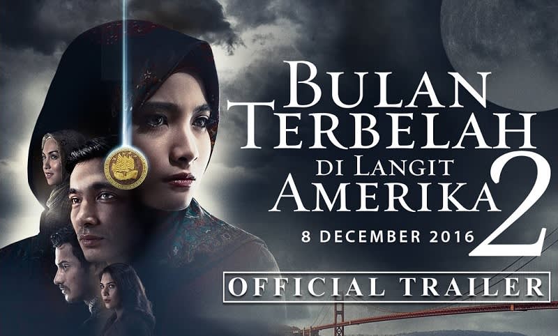 bulan terbelah di langit amerika