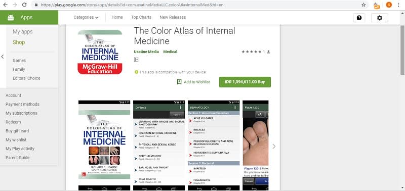 The Color Atlas of Internal Medicine Play Store