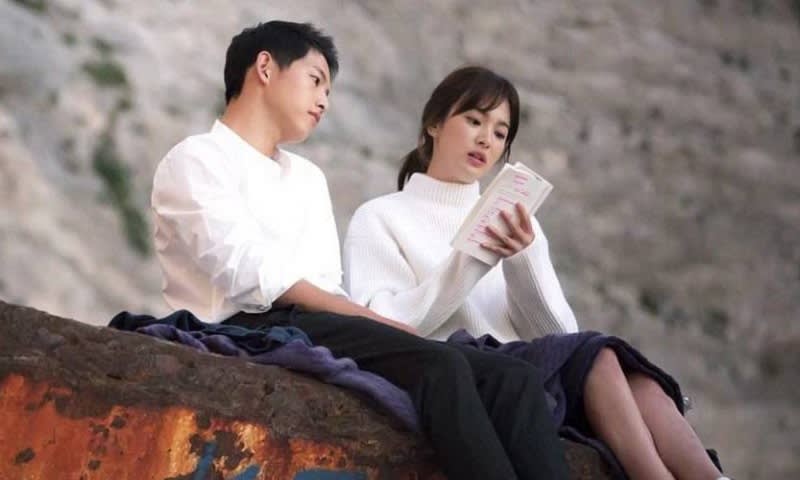 Song Song Couple Behind The Scene Drama Descendants of The Sun