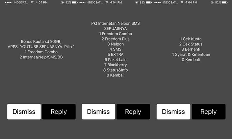 cek kuota internet indosat