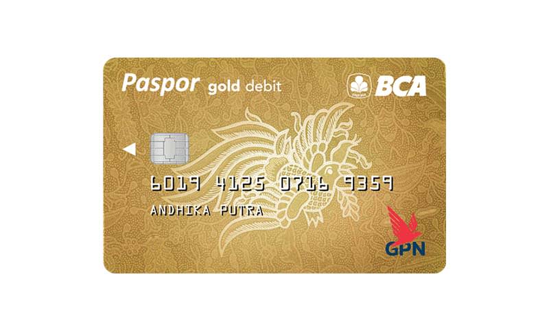Paspor BCA Gold GPN