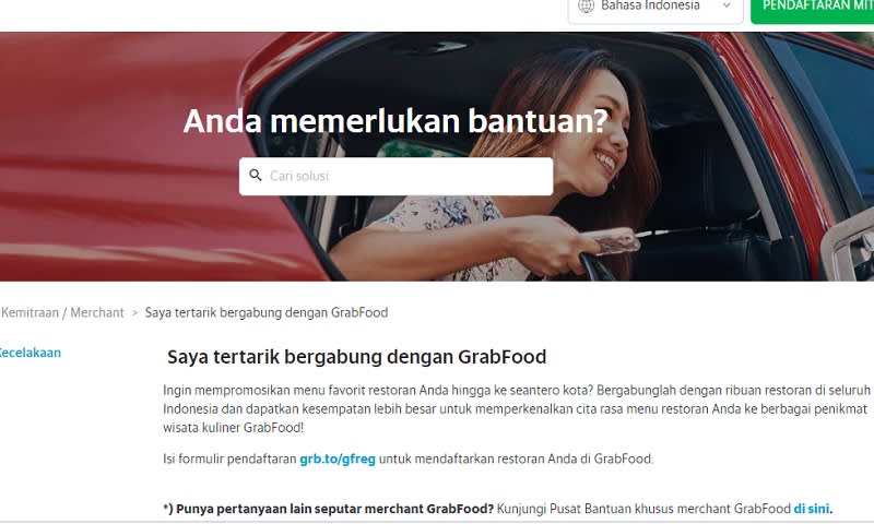 Bisnis Kuliner Begini Cara Gabung Grabfood Republika Online Mobile