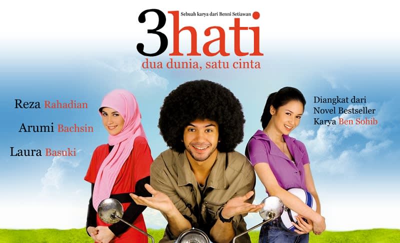 3 hati 2 dunia 1 cinta