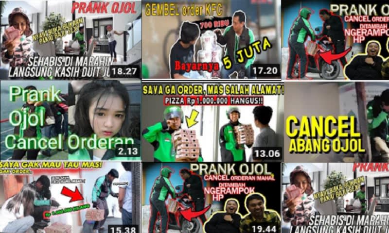 Kasus Youtuber Prank Ojol Viral Ini Aturan Youtube Yang Seharusnya