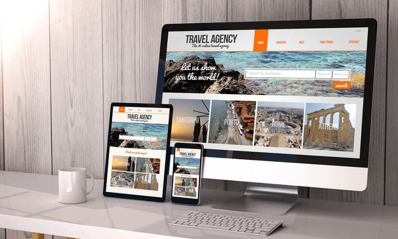 situs web perjalanan bisnis