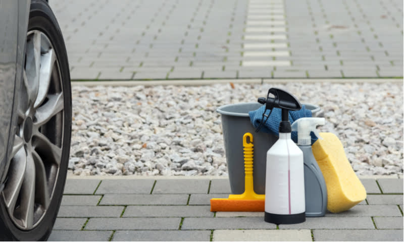 peralatan mencuci mobil