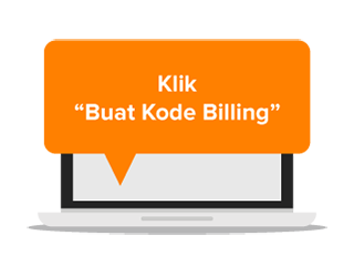 Setelah selesai, klik “Buat Kode Billing”