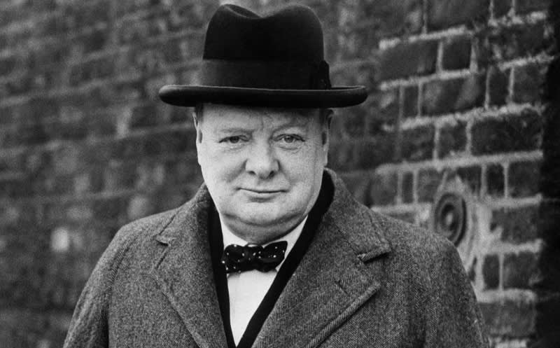 Winston Churchill.