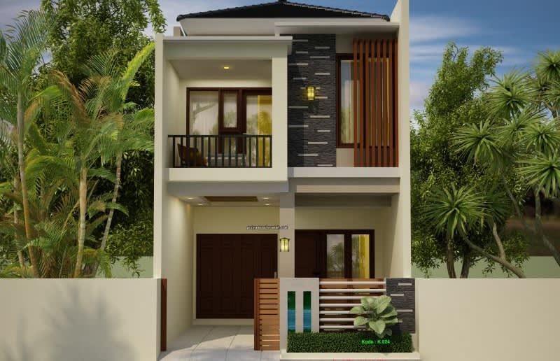 Download Desain Rumah Ruko Sederhana PNG