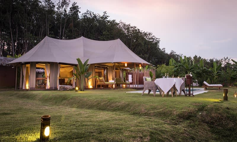 glam camping khao yai