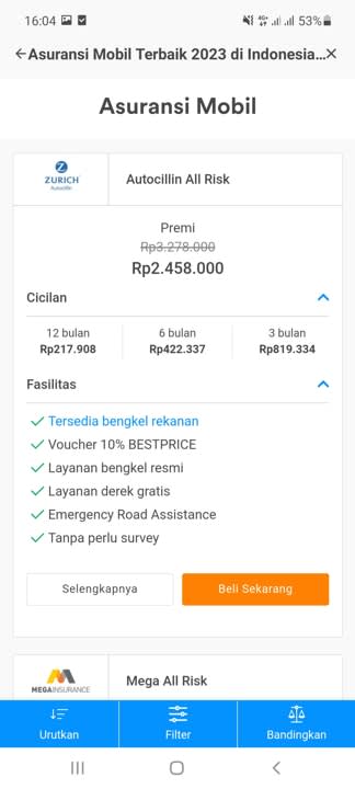 Lihat Rekomendasi Produk