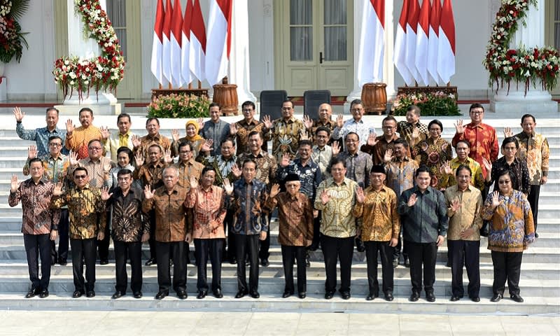 Jajaran Menteri Jokowi 2019-2024
