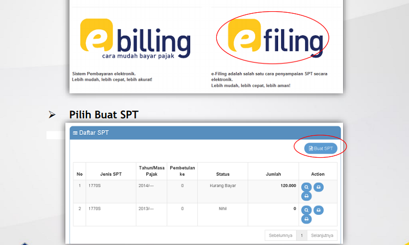 Cara Isi dan Lapor SPT Pajak Online atau E-Filing ...