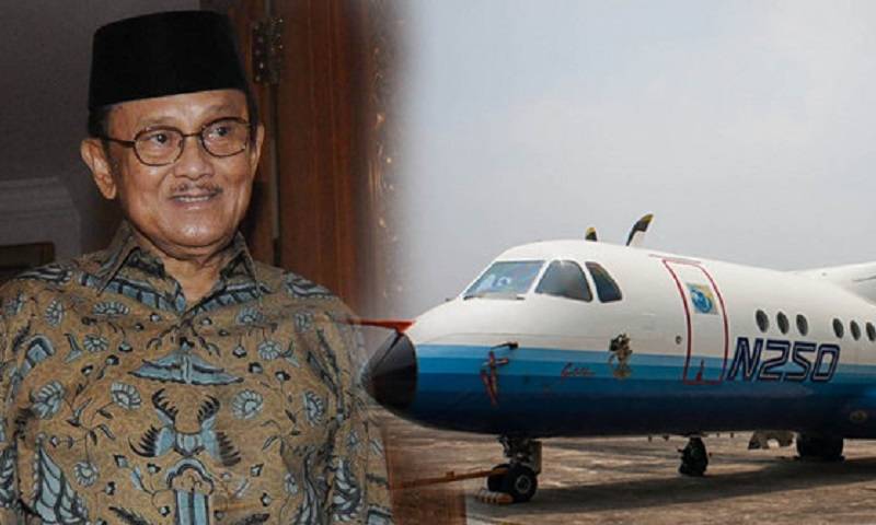 Sosok BJ Habibie Penemu Faktor Penerbangan Seluruh Dunia