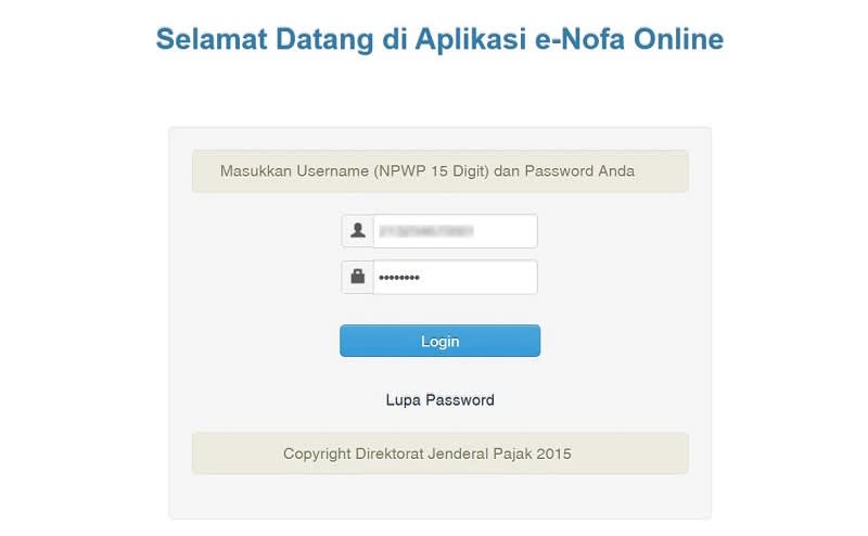 e-nofa online