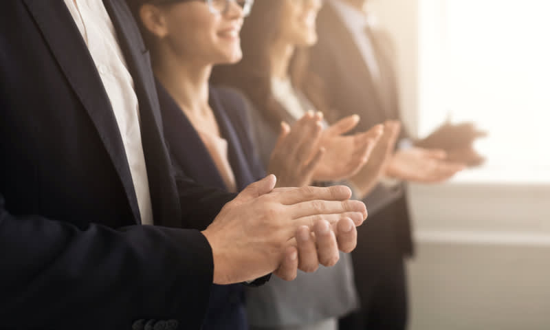 ikut bangga dengan prestasi rekan kerja