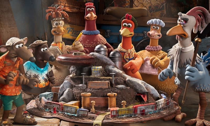 Film Animasi Chicken Run Dawn of the Nugget via netflix.com