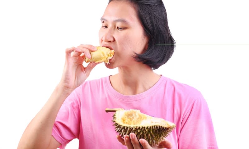 makan durian