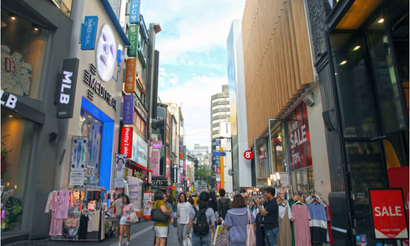 Myeondong Korea