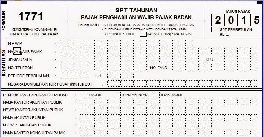 Berakhir 30 April Ini Cara Melaporkan Spt Pajak Pph Badan