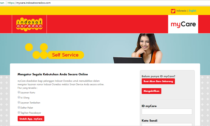 web indosat