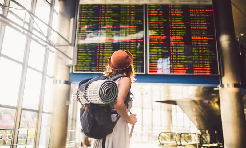 Traveller di Bandara