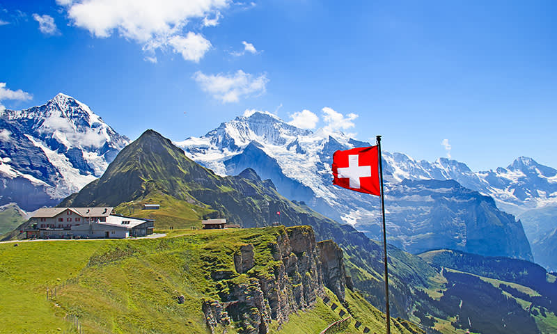 perjalanan ke swiss