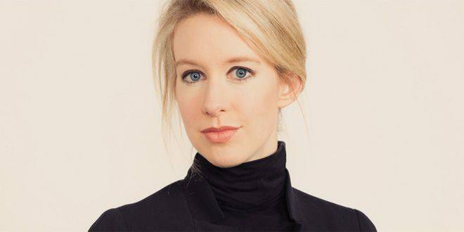 Elizabeth Holmes - menemukan cara test darah 