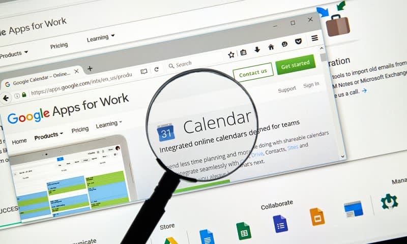 Aplikasi Google Calendar
