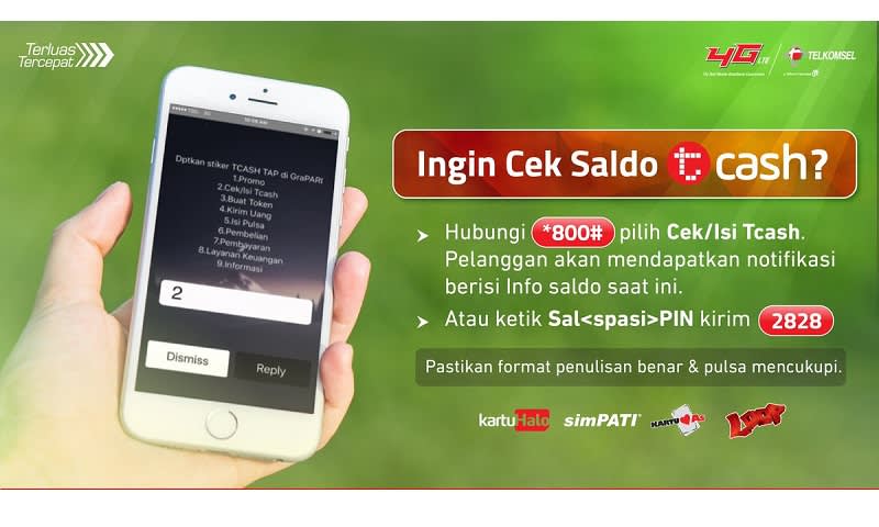 Cek Saldo TCash