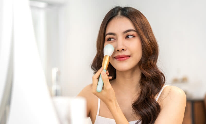 cara makeup natural
