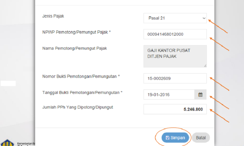 Dok: Direktorat Jenderal Pajak