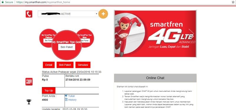 Smartfren Website