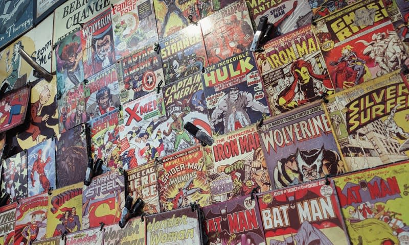 ikut pameran komik