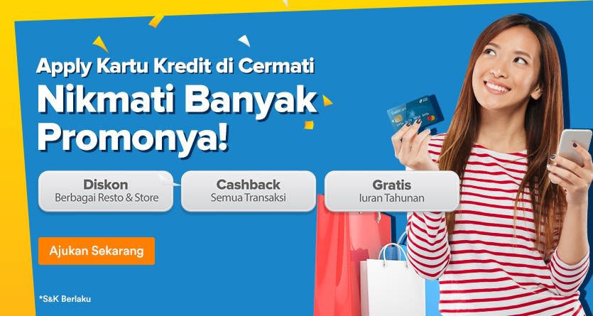 Apply Kartu Kredit Online di Cermati