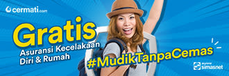 Promo Asuransi Mudik Gratis Cermati