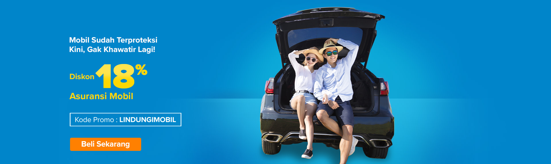 Diskon 18% Asuransi Mobil